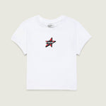 Polera M/C Mujer Starmarked Baby T Blanco Vans