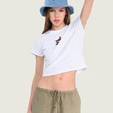 Polera M/C Mujer Starmarked Baby T Blanco Vans