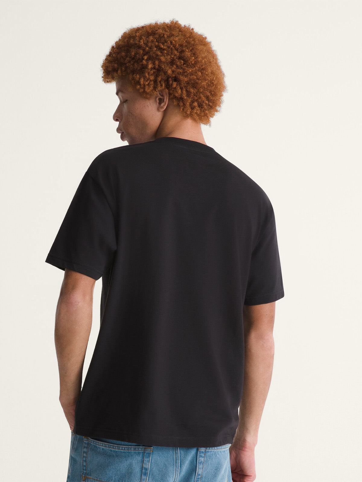 Polera M/C Hombre Stretch Logo Tee Negro Vans