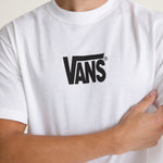 Polera M/C Hombre Stretch Logo Tee Negro Vans