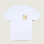 Polera M/C Hombre Stretch Stack Crackl Blanco Vans