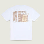 Polera M/C Hombre Stretch Stack Crackl Blanco Vans