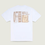 Polera M/C Hombre Stretch Stack Crackl Blanco Vans
