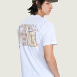 Polera M/C Hombre Stretch Stack Crackl Blanco Vans