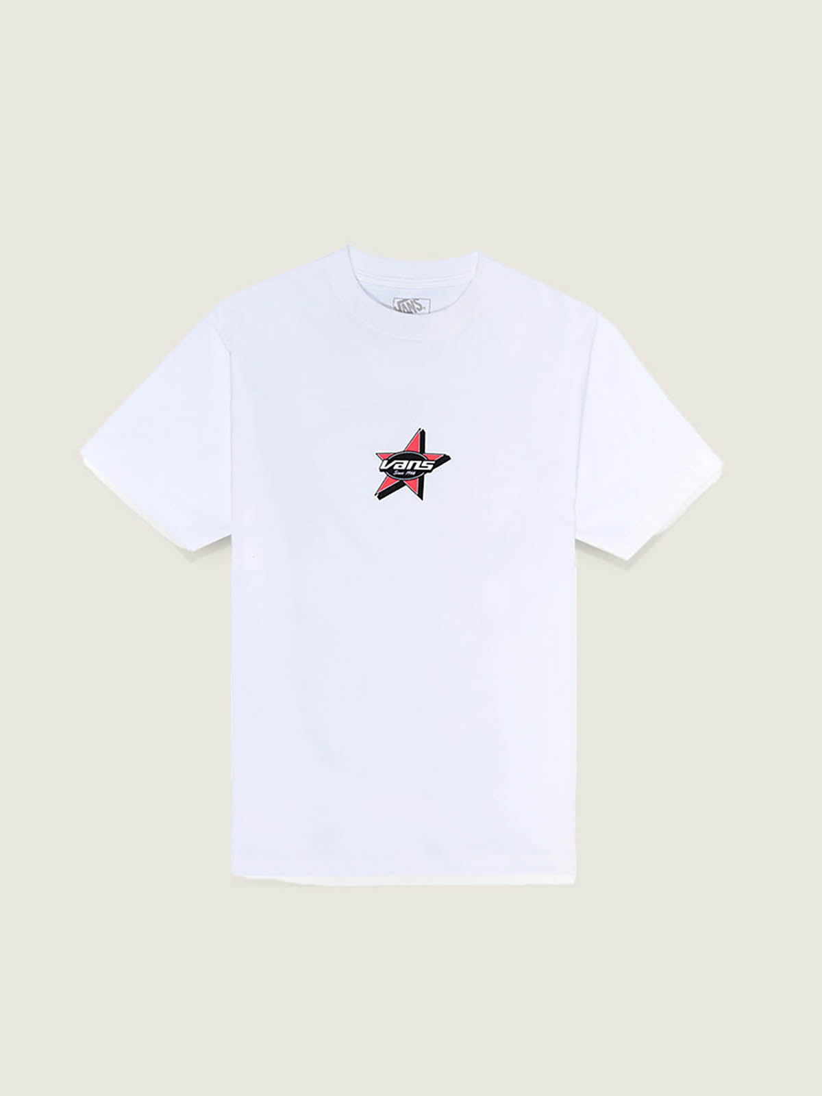 Polera M/C Hombre Starmarked Tee Blanco Vans