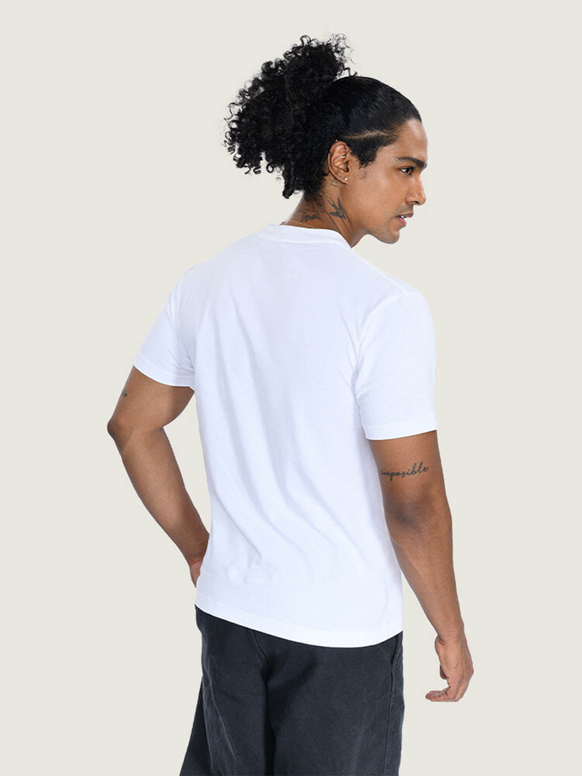 Polera M/C Hombre Starmarked Tee Blanco Vans