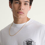 Polera M/C Hombre Hot Lines Tee Blanco Vans