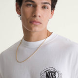 Polera M/C Hombre Hot Lines Tee Blanco Vans