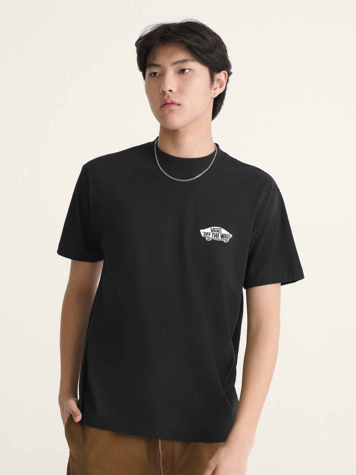 Polera M/C Hombre Standard T Negro Vans