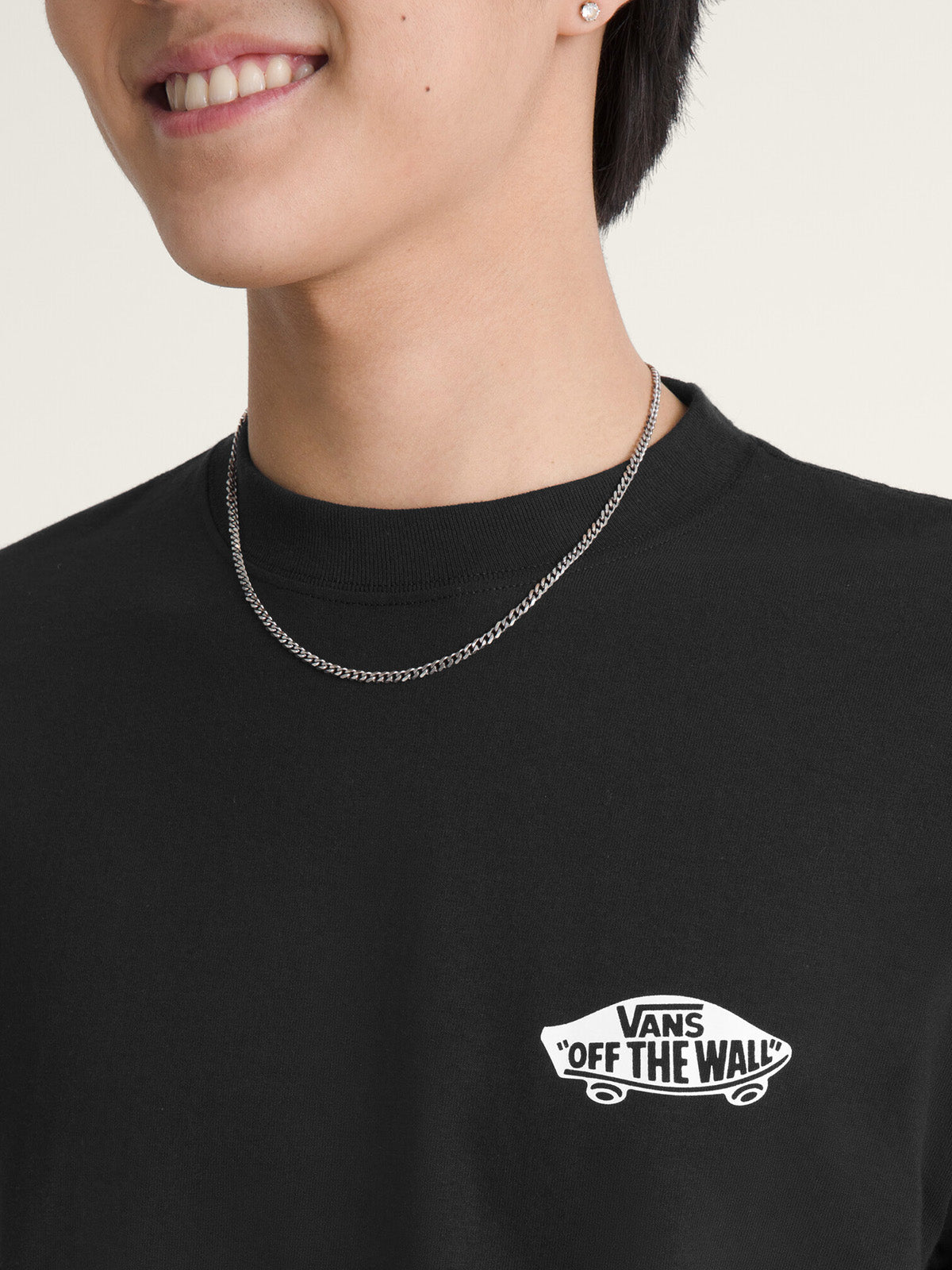 Polera M/C Hombre Standard T Negro Vans
