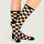 Calcetin Adulto Hazy Sheer Crew Negro Vans