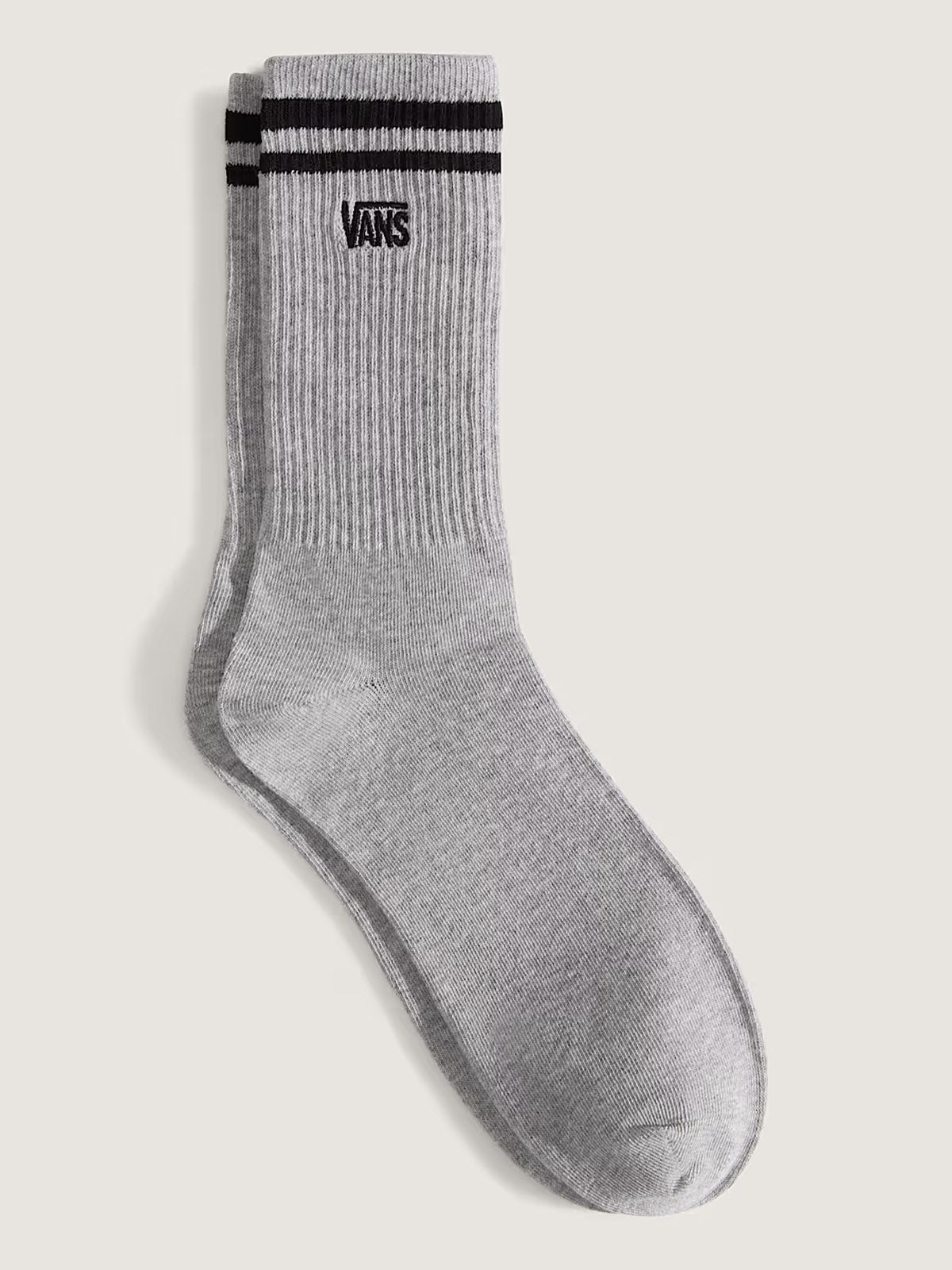 Calcetin Adulto Stretch Logo Crew Gris Vans