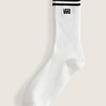 Calcetin Adulto Stretch Logo Crew Blanco Vans