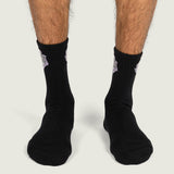 Calcetin Adulto Vans Art Half Crew Negro Vans