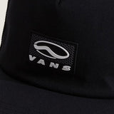 Detalle del parche con la Sidestripe y el logo Vans