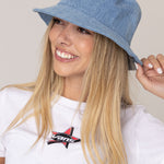 Gorro Bucket Adulto Starmarked Bucket Azul Vans