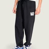 Pantalon Buzo Hombre Stretch Logo Fleece Negro Vans