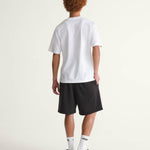 Short Hombre Stretch Logo Fleece Negro Vans