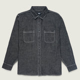 Camisa M/L Hombre Chambray Ls Woven Negro Vans