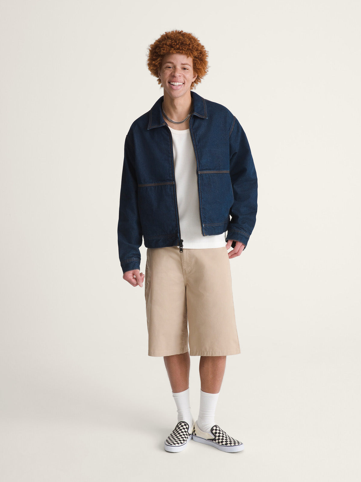 Chaqueta Hombre Denim Station Jacket Azul Vans