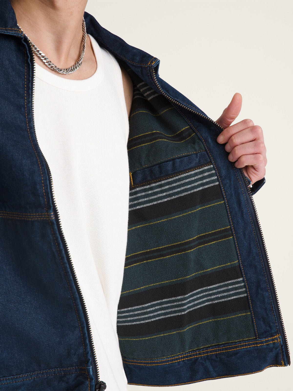 Chaqueta Hombre Denim Station Jacket Azul Vans