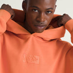 Poleron Hombre Pullover Naranjo Vans