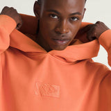 Poleron Hombre Pullover Naranjo Vans