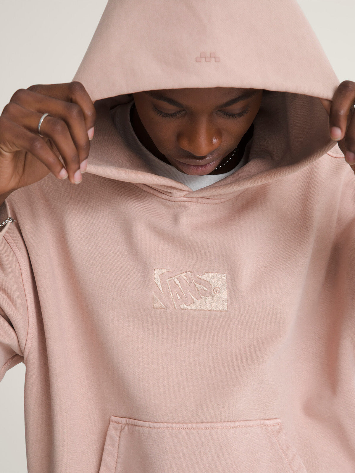 Poleron Hombre Pullover Café Vans