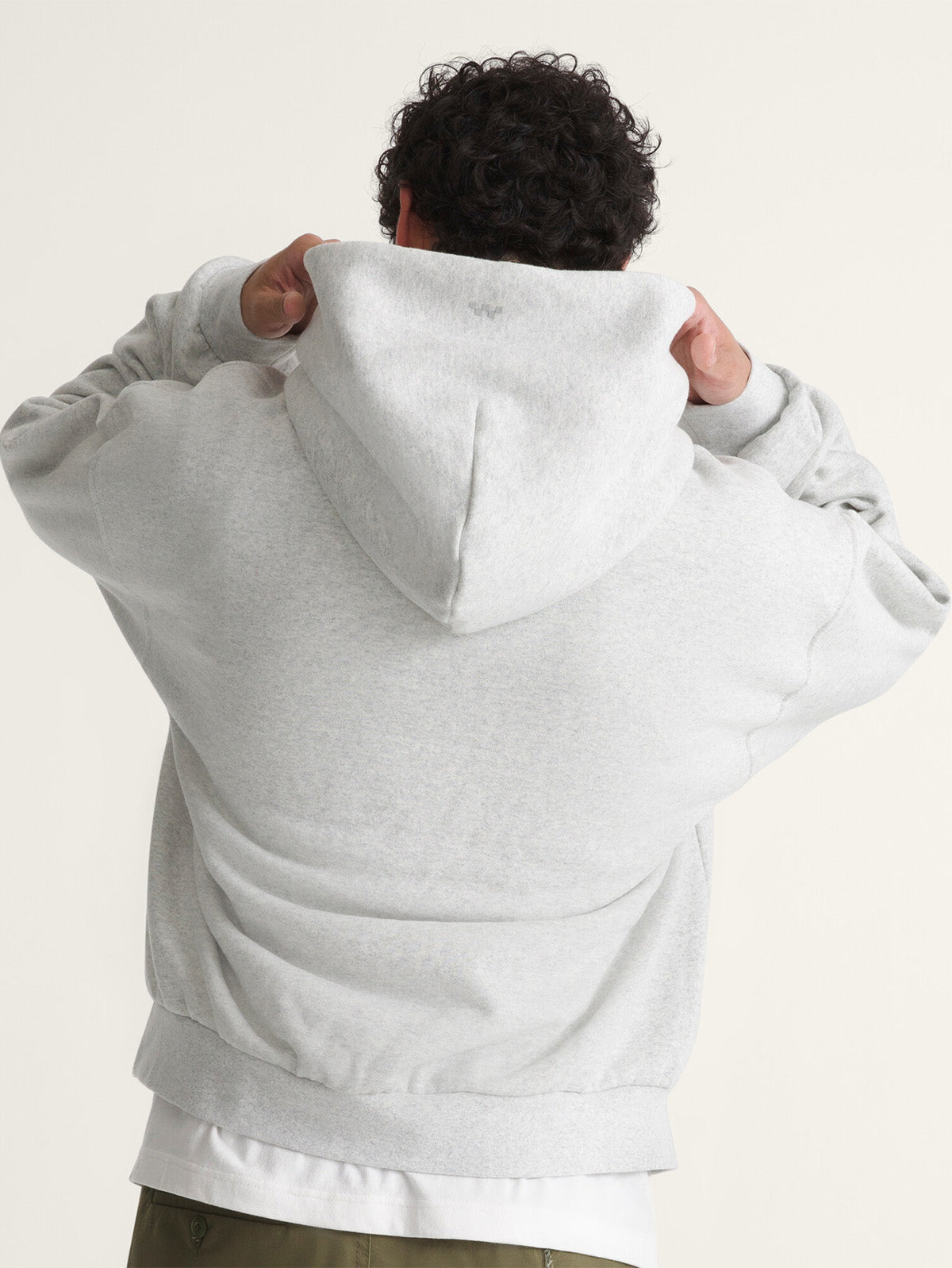 Poleron Hombre Pullover Gris Vans