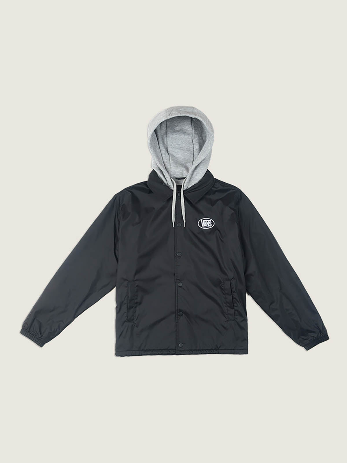 Chaqueta Hombre Torrey Hooded Coache Negro Vans