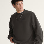 Poleron Hombre Crewneck Negro Vans