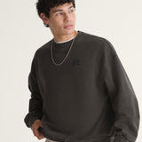 Poleron Hombre Crewneck Negro Vans