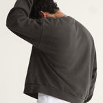 Poleron Hombre Crewneck Negro Vans