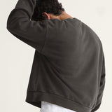 Poleron Hombre Crewneck Negro Vans