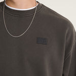 Poleron Hombre Crewneck Negro Vans