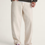 Pantalon Hombre Check-5 Loose Denim  Beige/Crudo Vans