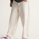 Pantalon Hombre Check-5 Loose Denim  Beige/Crudo Vans