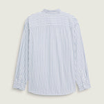 Camisa M/L Hombre Dobby Stripe Ls Shir Blanco Vans