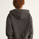 Poleron Hombre Full Zip Hoodie Negro Vans