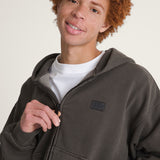 Poleron Hombre Full Zip Hoodie Negro Vans