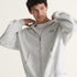 Poleron Hombre Full Zip Hoodie Gris Vans