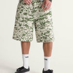 Short Hombre Check-5 Baggy Canvas Beige/Crudo Vans