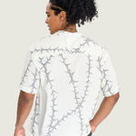 Camisa M/C Hombre Van Doren Printed Ca Blanco Vans