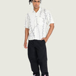 Camisa M/C Hombre Van Doren Printed Ca Blanco Vans