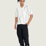 Camisa M/C Hombre Van Doren Printed Ca Blanco Vans