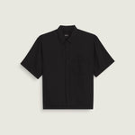 Camisa M/C Hombre Van Doren Tencel Che Negro Vans