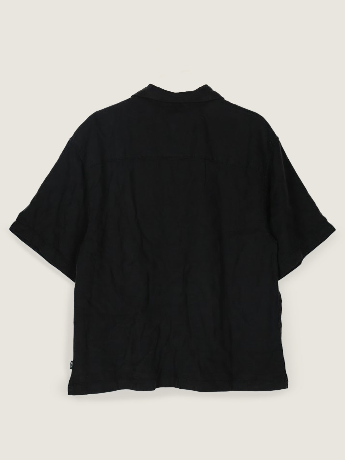 Camisa M/C Hombre Van Doren Tencel Che Negro Vans