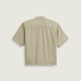 Camisa M/C Hombre Van Doren Tencel Che Beige/Crudo Vans
