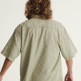 Camisa M/C Hombre Van Doren Tencel Che Beige/Crudo Vans