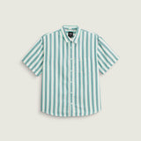 Camisa M/C Hombre Lawson Stripe Shi Blanco Vans